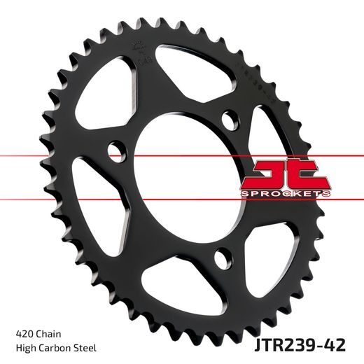 REŤAZOVÁ SADA D.I.D CHAIN - STRIEBORNÝ CHAIN 420 D, NON-SEALED, CHK FRONT SPROCKET JT, CHK REAR SPROCKET JT PRE HONDA MTX 80 1983-1986