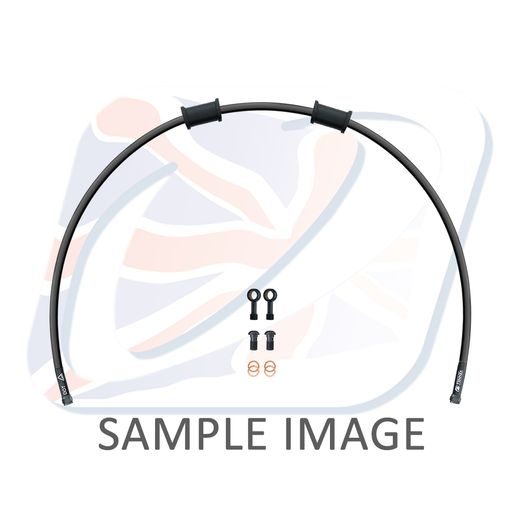 HADICA ZADNEJ BRZDY VENHILL POWERHOSEPLUS SUZ-11011RB-BK (1 HADICA V SADE) ČIERNA HADICA,ČIERNE KONCOVKY