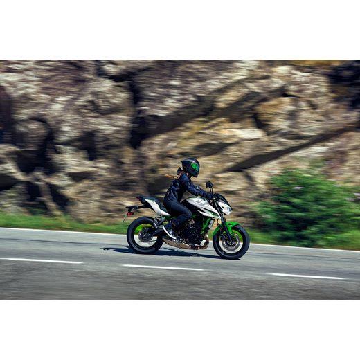 KAWASAKI Z650 S PEARL BLIZZARD WHITE / CANDY LIME GREEN 2027