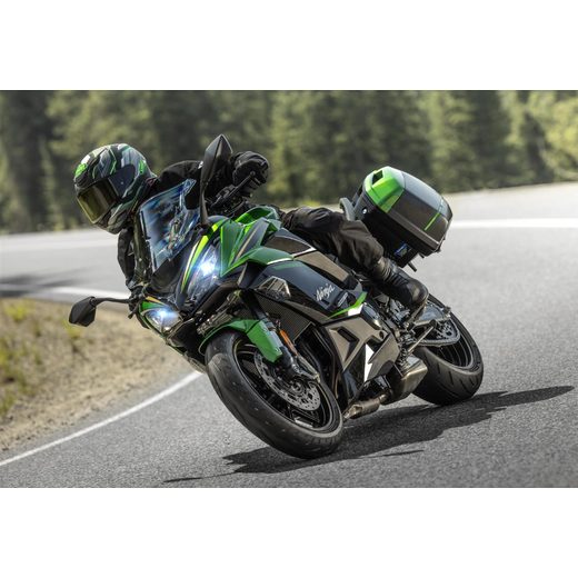 KAWASAKI NINJA 1100 SX SE EMERALD BLAZED GREEN / METALLIC DIABLO BLACK 2025