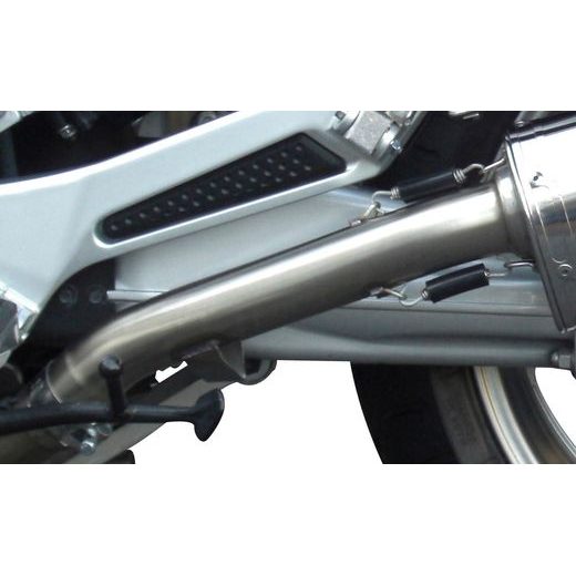 DVOJITÁ KONCOVKA VÝFUKU SLIP - ON GPR TRIOVAL E4.Y.214.TRI LEŠTENÁ NEREZOVÁ OCEĽ PRE YAMAHA FJR 1300 2017-2020