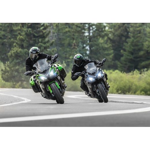 KAWASAKI NINJA 1100 SX SE EMERALD BLAZED GREEN / METALLIC DIABLO BLACK 2025