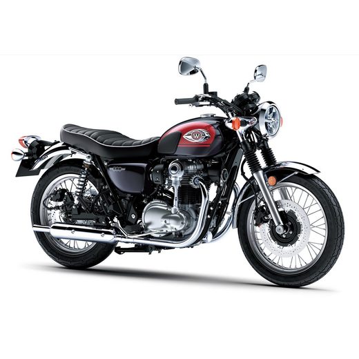 KAWASAKI W800 METALLIC DIABLO BLACK / EBONY 2024