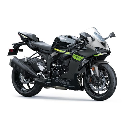 KAWASAKI NINJA ZX-6R METALLIC MATTE GRAPHENESTEEL GRAY / METALLIC SPARK BLACK / LIME GREEN (GY2) 2026