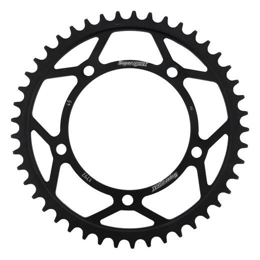 REŤAZOVÁ SADA EK - STRIEBORNÝ CHAIN 525 SRO, O-KRÚŽOK, CHK FRONT SPROCKET SUPERSPROX, CHK REAR SPROCKET SUPERSPROX PRE TRIUMPH DAYTONA 600 2003-2004