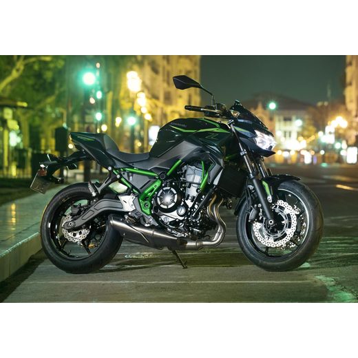 KAWASAKI Z650 METALLIC SPARK BLACK / GREEN 2025