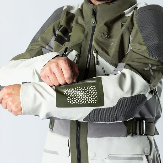 VENTURE-AIR 1.0 IXS BUNDA PÁNSKA OLIVOVÁ/SVETLOSIVÁ 2025 ( X2-051405-097 )