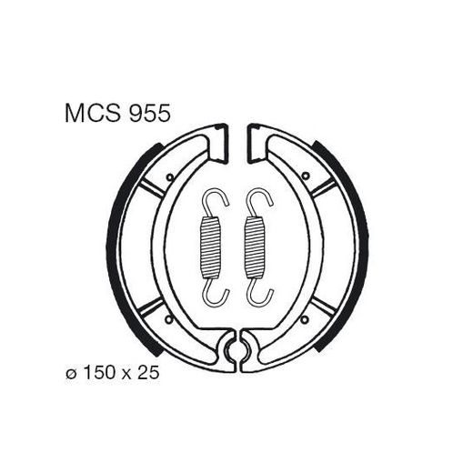 BRZDOVÉ ČEĽUSTE LUCAS MCS 955