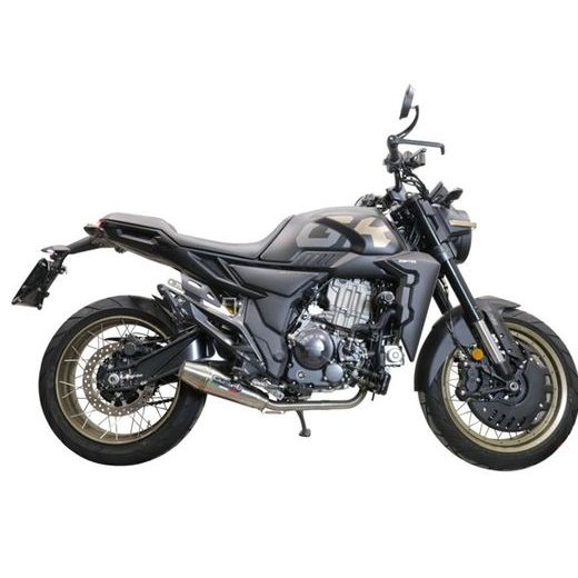 VÝFUK KOMPLETNÝ GPR ULTRACONE CO.K.196.RACEDB.ULTRA BRUSHED STAINLESS STEEL