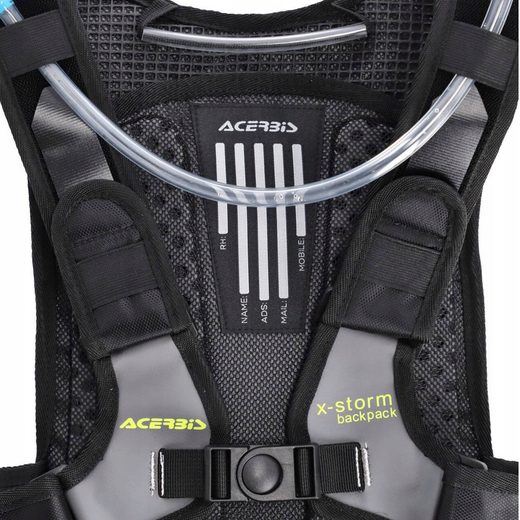 HYDROBATOH ACERBIS X-STORM LOGO BLACK/FLUO YELLOW 3L