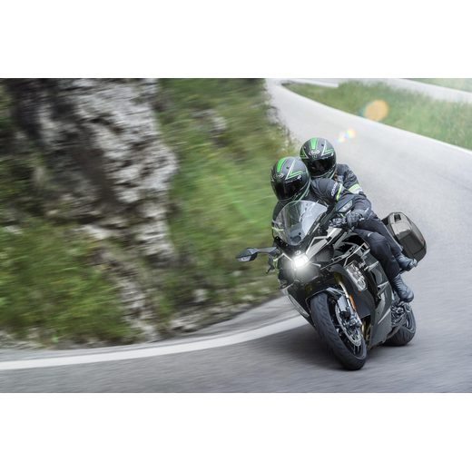 KAWASAKI NINJA H2 SX METALLIC CARBON GRAY / METALLIC DIABLO BLACK 2027