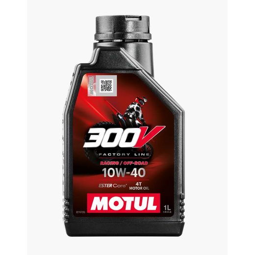 MOTOROVÝ OLEJ MOTUL 300 V 10W-40 RACING/OFF-ROAD 1L
