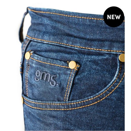 AUSTIN REGULAR PÁNSKE RIFLE GMS TMAVOMODRÉ