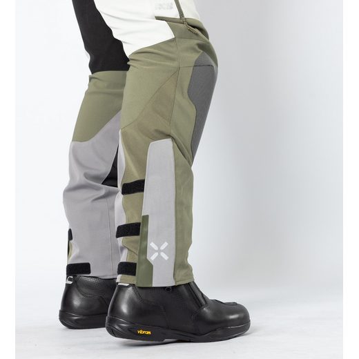 VENTURE - AIR 1.0 IXS NOHAVICE PÁNSKE SVETLOSIVÉ/OLIVOVÉ 2025 ( X2-055405-097 )