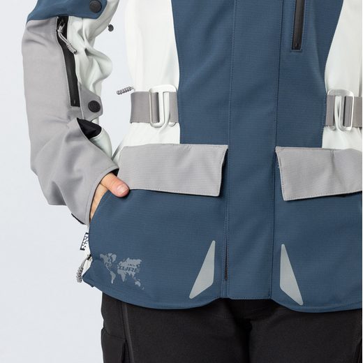 VENTURE-STX 1.0 IXS BUNDA DÁMSKA MODRÁ/SVETLOSIVÁ 2025 (X2-011605-049)