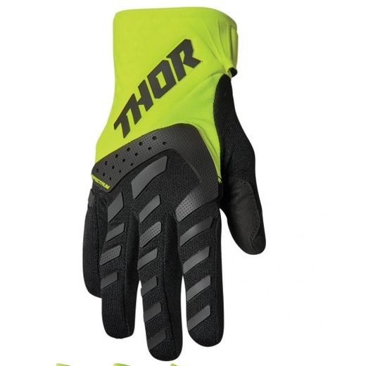 THOR SPECTRUM RUKAVICE MX NEONOVÉ ŽLTÉ
