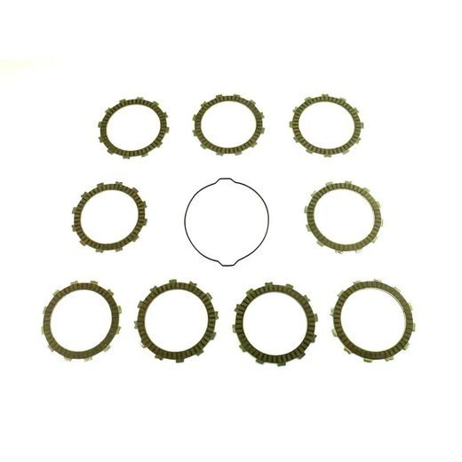 FRICTION PLATES KIT WITH CLUTCH COVER GASKET ATHENA P40230046