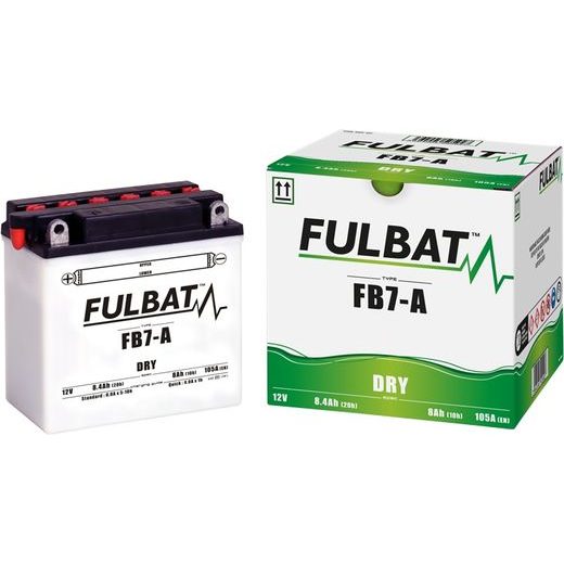 KONVENČNÝ AKUMULÁTOR ( S KYSELINOU) FULBAT FB7-A (12N7-4A) (YB7-A) VRÁTANE BALENIA KYSELINY