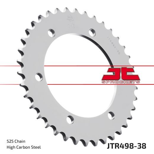 REŤAZOVÁ SADA EK - STRIEBORNÝ CHAIN 525 SRX, X-RING (X, NX, QX, XS), CHK FRONT SPROCKET JT CHK RUBBER CUSHIONED, CHK REAR SPROCKET JT PRE KAWASAKI ZR-7 (S) 750 1999-2004