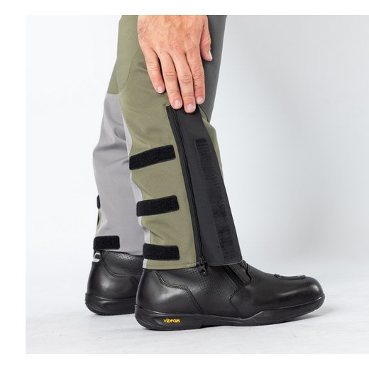 VENTURE - AIR 1.0 IXS NOHAVICE PÁNSKE SVETLOSIVÉ/OLIVOVÉ 2025 ( X2-055405-097 )