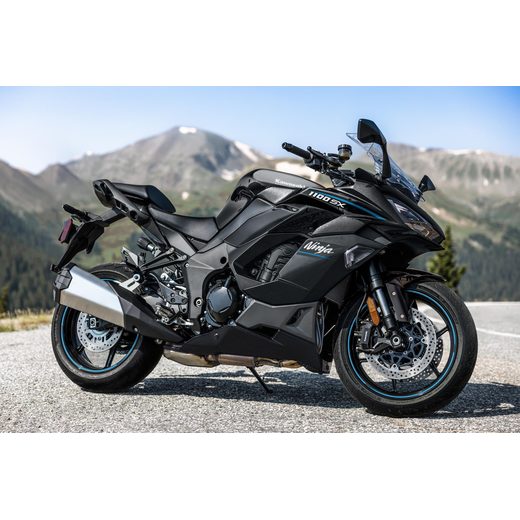 KAWASAKI NINJA 1100 SX METALLIC CARBON GRAY / METALLIC DIABLO BLACK 2027