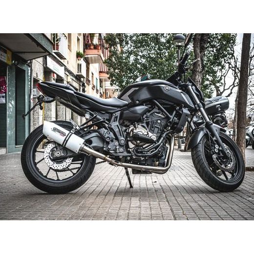 VÝFUK KOMPLETNÝ GPR ALBUS Y.177.ALB WHITE GLOSSY PRE YAMAHA MT-07 700 2014-2016
