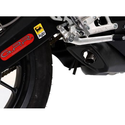 VÝFUK KOMPLETNÝ GPR ALLUMINIO GHOST DB.26.AO SILVER ANODIZED INCLUDING REMOVABLE DB KILLER AND CATALYST