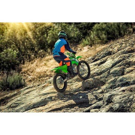 KAWASAKI KLX140R F LIME GREEN 2027