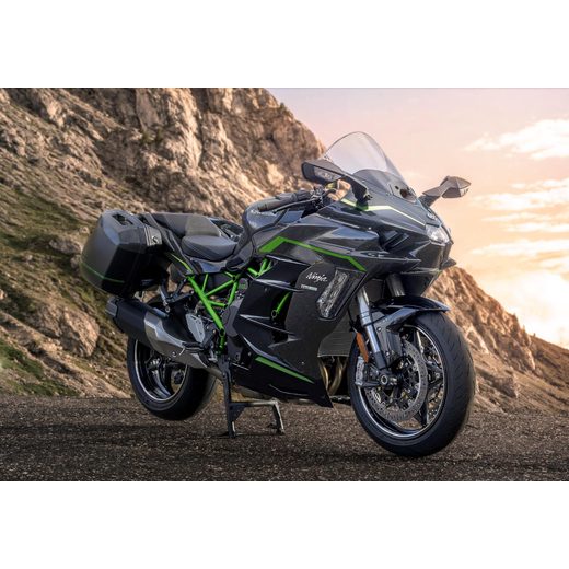 KAWASAKI NINJA H2 SX SE METALLIC CARBON GRAY / METALLIC DIABLO BLACK (GY1) 2026