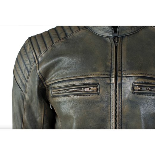 PEET MBW KOŽENÁ PÁNSKA MOTO BUNDA
