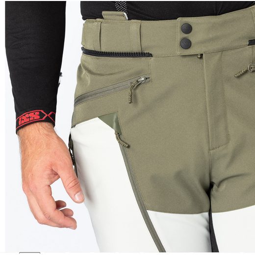 VENTURE - AIR 1.0 IXS NOHAVICE PÁNSKE SVETLOSIVÉ/OLIVOVÉ 2025 ( X2-055405-097 )