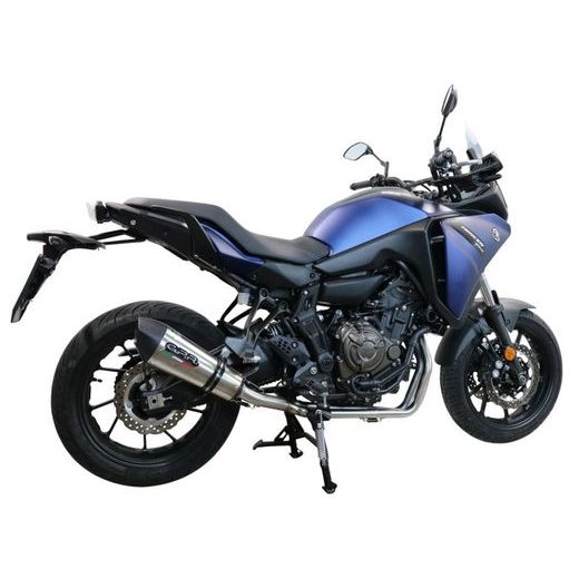 VÝFUK KOMPLETNÝ GPR GPE ANN. Y.337.3.RACEDB.GPAN.TO BRUSHED TITANIUM PRE YAMAHA TRACER 7 2020-2024