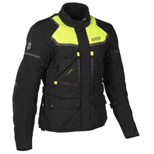 MBW ADVENTURE EVO YELLOW JACKET TEXTILNÁ PÁNSKA MOTO BUNDA