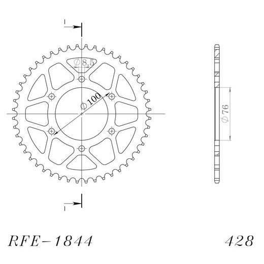 REŤAZOVÁ SADA D.I.D CHAIN - STRIEBORNÝ CHAIN 428 D, NON-SEALED, CHK FRONT SPROCKET JT, CHK REAR SPROCKET SUPERSPROX PRE YAMAHA MT 125 2015-2019