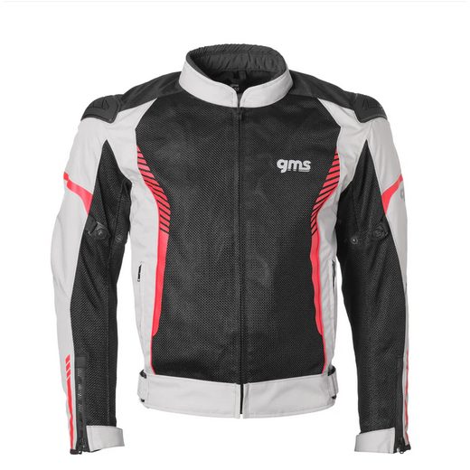 SAMU MESH TEXTILNÁ PÁNSKA LETNÁ BUNDA GMS ČIERNO-BÉŽOVÁ