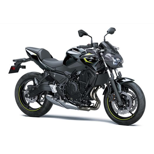 KAWASAKI Z650 PEARL STORM GRAY / METALLIC SPARK BLACK 2024