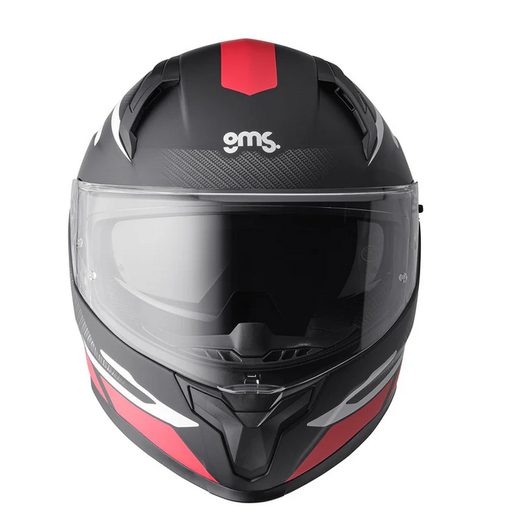 VELOX INTEGRÁLNA PRILBA GMS GRAPHIC MATNÁ ČIERNO-ČERVENÁ