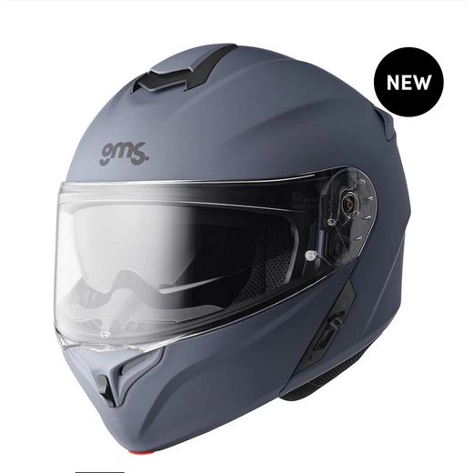 APERIO VÝKLOPNÁ PRILBA GMS MATNÁ SIVÁ