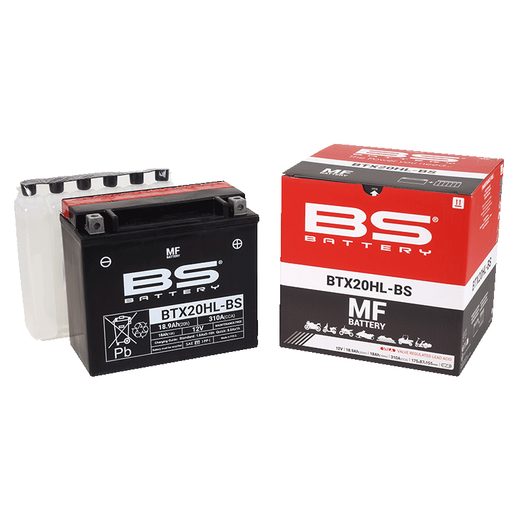 BEZÚDRŽBOVÝ MOTOCYKLOVÝ AKUMULÁTOR BS-BATTERY BTX20HL-BS