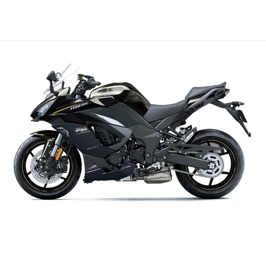 KAWASAKI NINJA 1100 SX METALLIC BRILLIANT GOLDEN BLACK / METALLIC CARBON GRAY (BK1) 2026