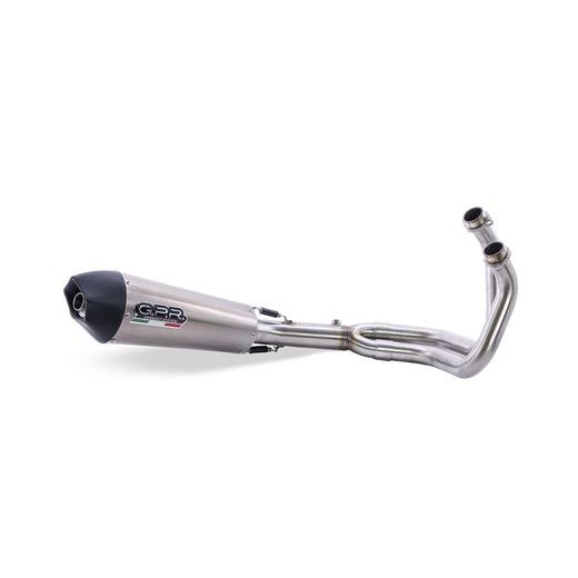 VÝFUK KOMPLETNÝ GPR GPE ANN. Y.227.2.RACEDB.GPAN.TO BRUSHED TITANIUM PRE YAMAHA TRACER 7 2021-2024