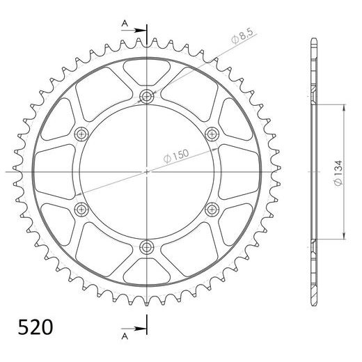 REŤAZOVÁ SADA EK - STRIEBORNÝ CHAIN 520 SRX, X-RING (X, NX, QX, XS), CHK FRONT SPROCKET SUPERSPROX, CHK REAR SPROCKET SUPERSPROX PRE KAWASAKI KX 450 (F) 2006-2025