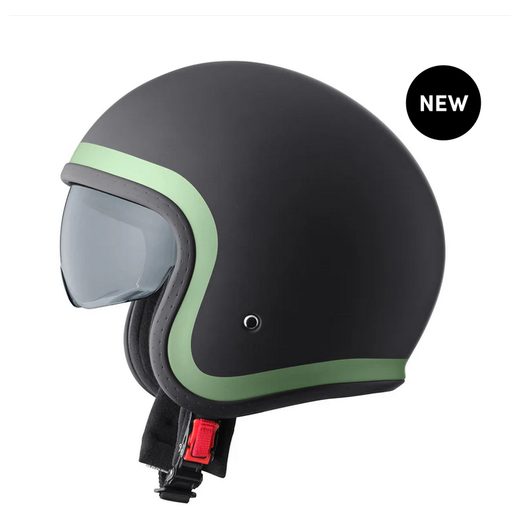 RIDE OTVORENÁ PRILBA GMS ČIERNO-ZELENÁ