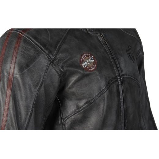 VINTAGE MBW KOŽENÁ PÁNSKA MOTO BUNDA