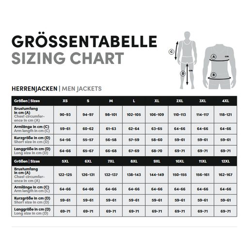 KASAI WP TEXTILNÁ PÁNSKA BUNDA GMS ČIERNO-BIELA