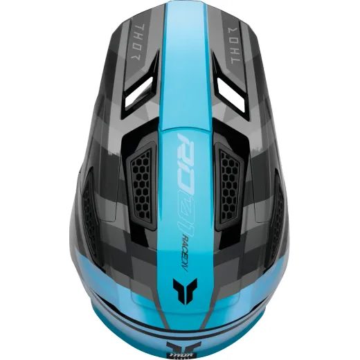 CAMBER MOTOCROSSOVÁ PRILBA THOR MODRO-ČIERNO-SIVÁ