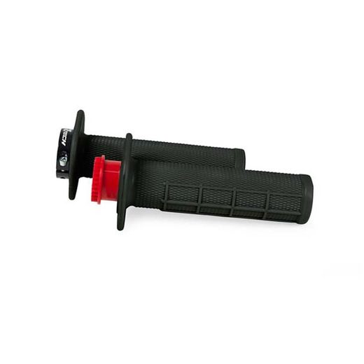 RTECH R20 RUKOVÄTE LOCK-ON HALF WAFFLE S RÝCHLOPALOM ČIERNE