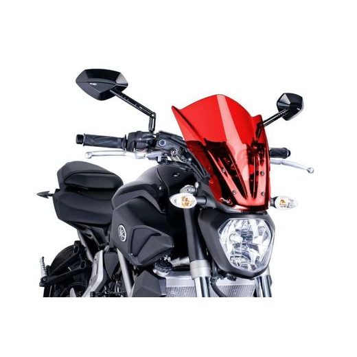 PLEXI NA MOTORKU PUIG NEW. GEN TOURING 7016R ČERVENÉ