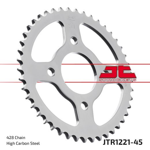 REŤAZOVÁ SADA D.I.D CHAIN - STRIEBORNÝ CHAIN 428 VX, X-RING (X, NX, QX, XS), CHK FRONT SPROCKET JT, CHK REAR SPROCKET JT PRE HONDA CB 125 F / GLR 125 2015-2020