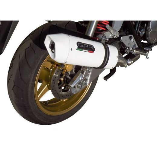 KONCOVKA VÝFUKU SLIP-ON GPR ALBUS H.109.ALB WHITE GLOSSY PRE HONDA CB 1300 / S 2003-2012